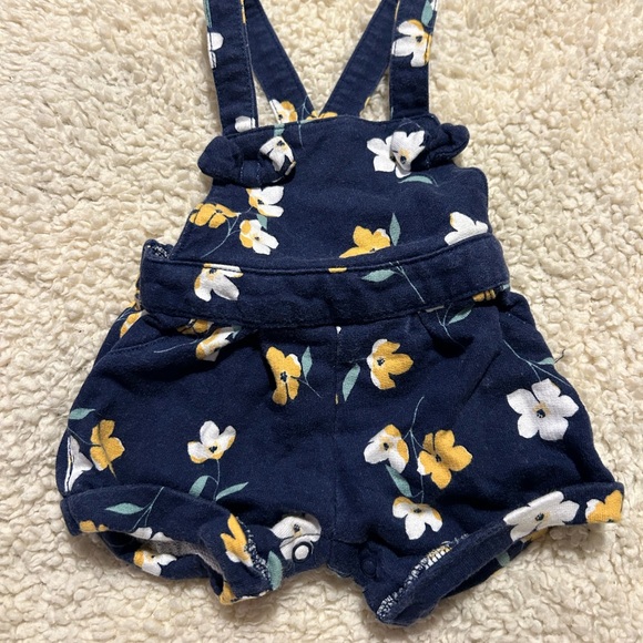 Carter's Other - Floral Navy Kids Overalls